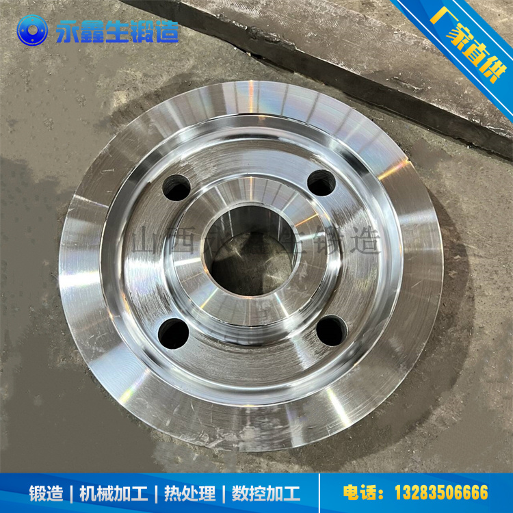 鍛造52CrNiMo車(chē)輪鍛件